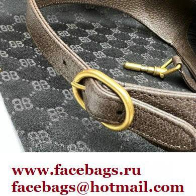 Gucci x Balenciaga The Hacker Project Small Hobo Bag 680118 GG Canvas Beige 2022 - Click Image to Close