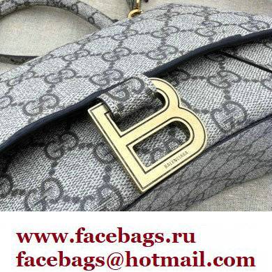 Gucci x Balenciaga The Hacker Project Small Hourglass Bag 681697 GG Beige 2022