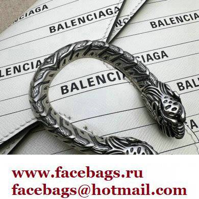 Gucci x Balenciaga The Hacker Project small Dionysus bag white 400249 2022