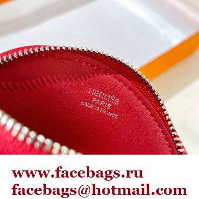 Hermes Apple Leather Fruit Bag Charm 2022
