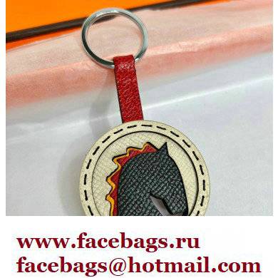 Hermes Horse Head Key Ring Charm 02 2022 - Click Image to Close