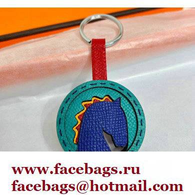 Hermes Horse Head Key Ring Charm 09 2022
