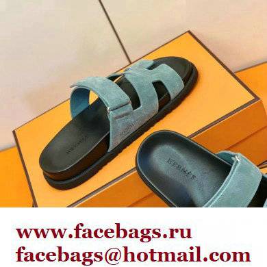 Hermes Original Calfskin Chypre Sandals 01 - Click Image to Close