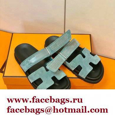 Hermes Original Calfskin Chypre Sandals 01
