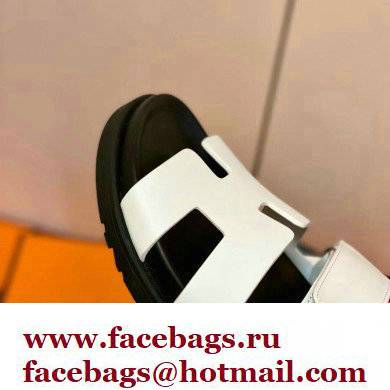 Hermes Original Calfskin Chypre Sandals 02