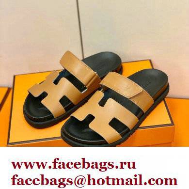 Hermes Original Calfskin Chypre Sandals 03