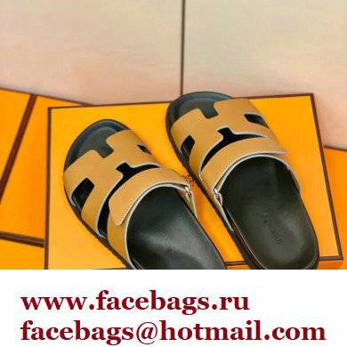 Hermes Original Calfskin Chypre Sandals 03