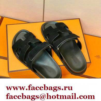 Hermes Original Calfskin Chypre Sandals 04