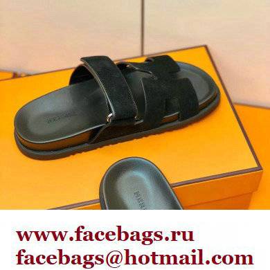 Hermes Original Calfskin Chypre Sandals 04