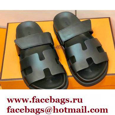 Hermes Original Calfskin Chypre Sandals 06