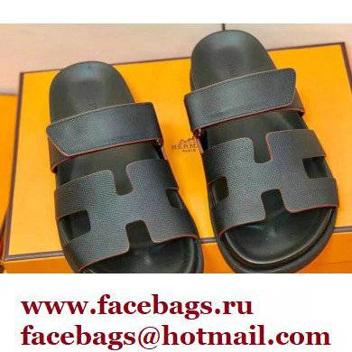 Hermes Original Calfskin Chypre Sandals 11