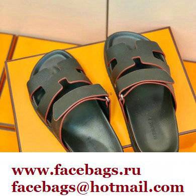 Hermes Original Calfskin Chypre Sandals 11
