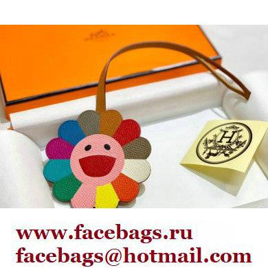 Hermes Rainbow Sunflower Bag Charm 01 2022