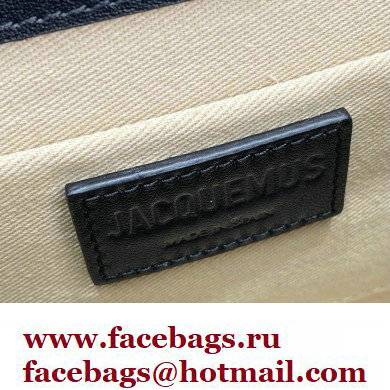 Jacquemus Le Chiquito Montagne moyen Petit sac en cuir Bag Leather Black - Click Image to Close