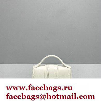 Jacquemus Le Petit Bambino Mini Bag Leather White - Click Image to Close