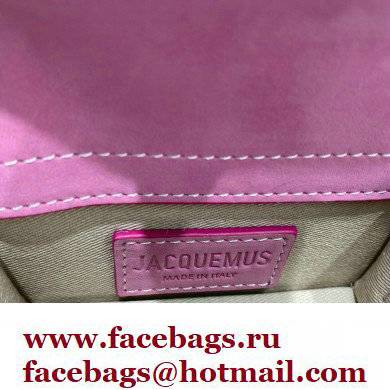 Jacquemus Le Petit Bambino Mini Bag Suede Pink