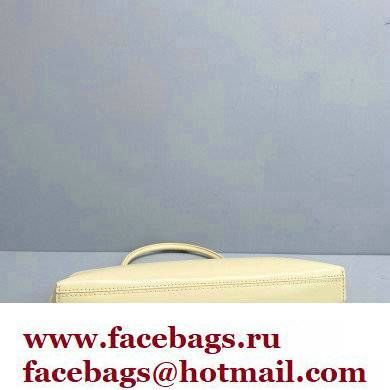 Jil Sander Goji Frame Small Hand Bag Light Yellow - Click Image to Close