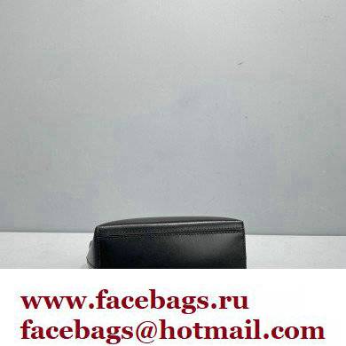 Jil Sander Goji Frame Square Small Bamboo Bag Black - Click Image to Close