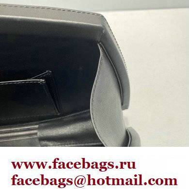 Jil Sander Leather Shoulder Bag Black - Click Image to Close