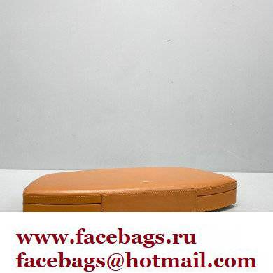 Jil Sander Leather Shoulder Bag Caramel - Click Image to Close