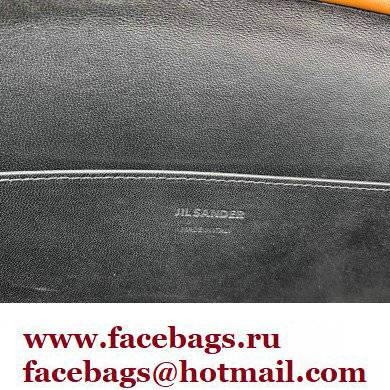 Jil Sander Leather Shoulder Bag Caramel - Click Image to Close