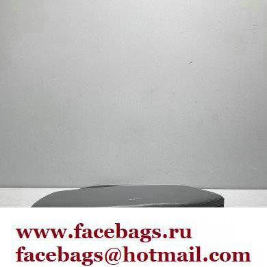Jil Sander Leather Shoulder Bag Gray - Click Image to Close