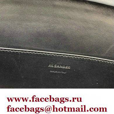 Jil Sander Leather Shoulder Bag Gray - Click Image to Close