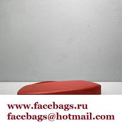 Jil Sander Leather Shoulder Bag Red - Click Image to Close