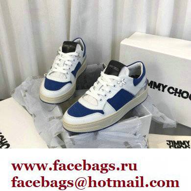 Jimmy Choo JC / ERIC HAZE FLORENT/F Trainers Sneakers White/Blue 2022 Jimmy Choo JC / ERIC HAZE FLORENT/F Trainers Sneakers White/Blue 2022