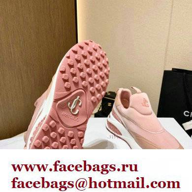 Jimmy Choo MEMPHIS/F Trainers Sneakers Pink 2022 - Click Image to Close