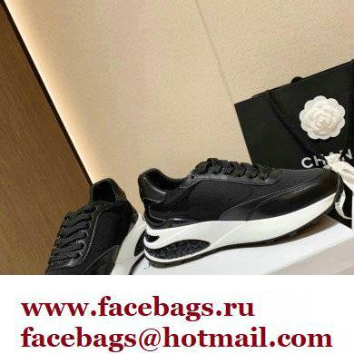 Jimmy Choo MEMPHIS LACE UP/F Trainers Sneakers Black 2022 - Click Image to Close