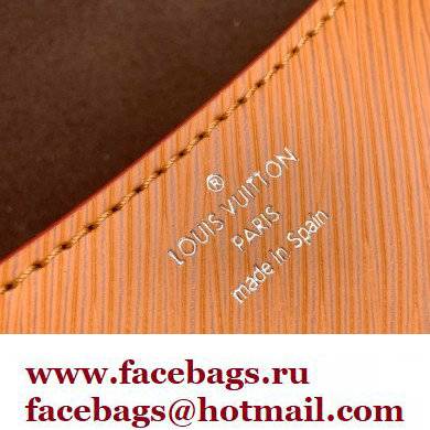 LOUIS VUITTON emblematic Epi leather BUCI HANDBAG M59459 GOLD HONEY
