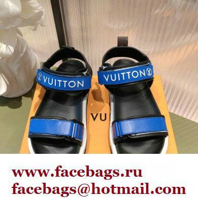 Louis Vuitton Pool Pillow Comfort Sandals Blue 2022