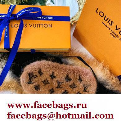 Louis Vuitton Sleeping Mask Brown 2022 - Click Image to Close