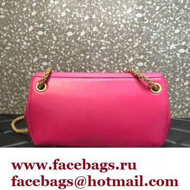 Valentino Stud Sign Nappa Shoulder Bag Pink 2022 - Click Image to Close