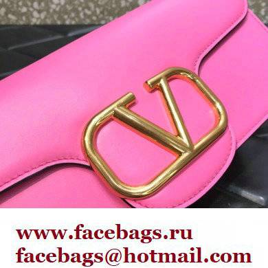 Valentino VLogo Signature Loco Shoulder Bag Pink 2022