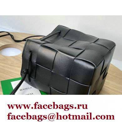 bottega veneta cassette cross-body bucket bag black - Click Image to Close