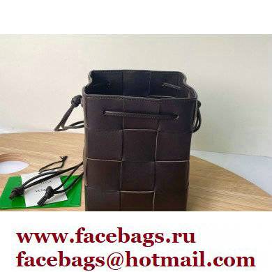 bottega veneta cassette cross-body bucket bag coffee - Click Image to Close