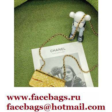 chanel gold-tone Mini Evening Bag AS3012 2022