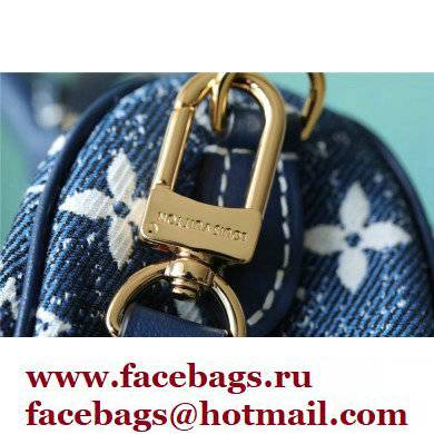 louis vuitton Micro Speedy Denim Bag Charm m00546 2022 - Click Image to Close