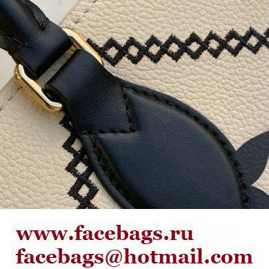 louis vuitton Onthego MM tote bag M46016 CREAM - Click Image to Close