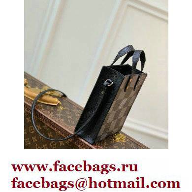 louis vuitton Sac Plat XS bag n60479 black 2022 - Click Image to Close