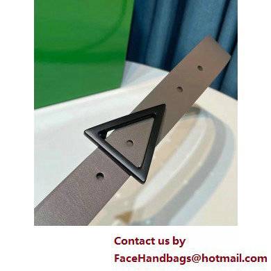 Bottega Veneta Width 2.5cm leather triangle belt 04 - Click Image to Close