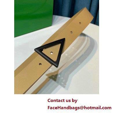 Bottega Veneta Width 2.5cm leather triangle belt 05 - Click Image to Close