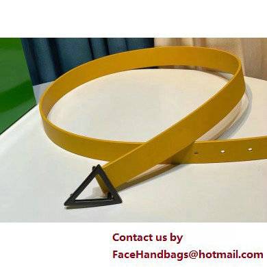 Bottega Veneta Width 2.5cm leather triangle belt 07 - Click Image to Close