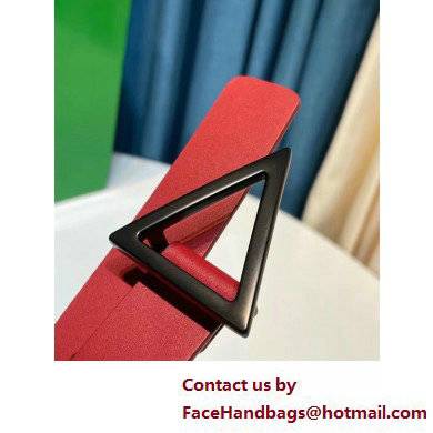 Bottega Veneta Width 2.5cm leather triangle belt 08 - Click Image to Close