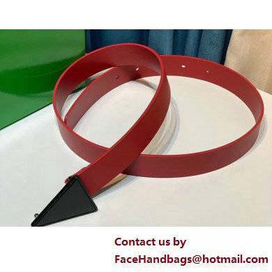 Bottega Veneta Width 2.5cm leather triangle belt 14 - Click Image to Close