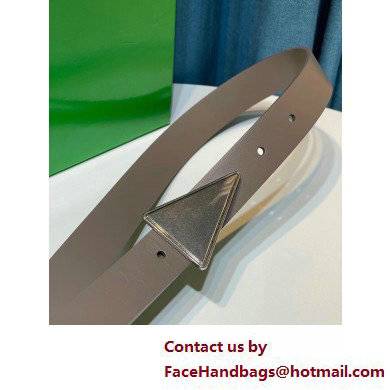 Bottega Veneta Width 2.5cm leather triangle belt 18 - Click Image to Close