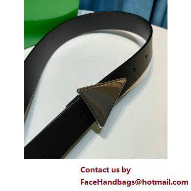 Bottega Veneta Width 2.5cm leather triangle belt 19