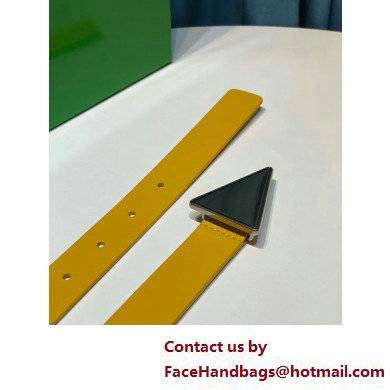 Bottega Veneta Width 2.5cm leather triangle belt 23 - Click Image to Close
